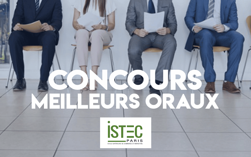Concours Meilleurs Oraux ISTEC 2019