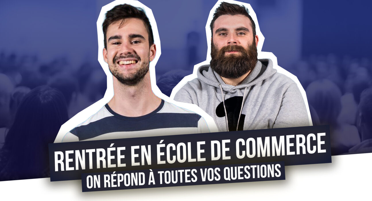 rentrée en école de commerce live